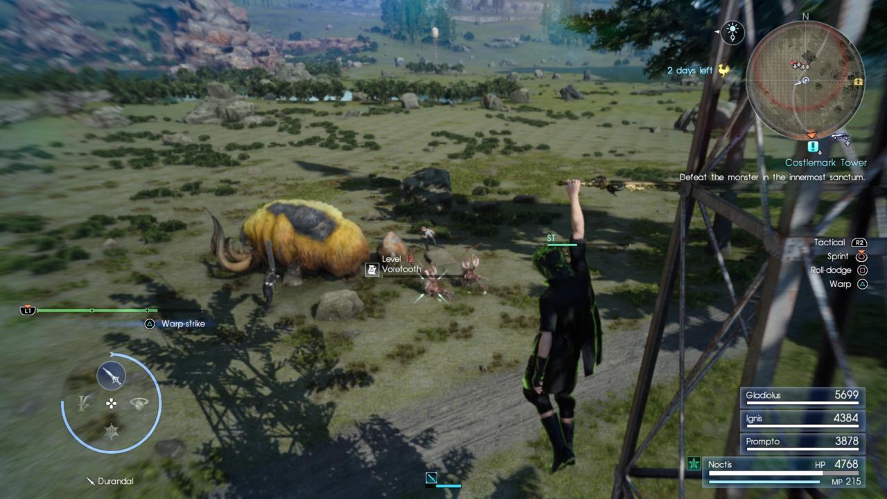 Warp Regularly In Combat